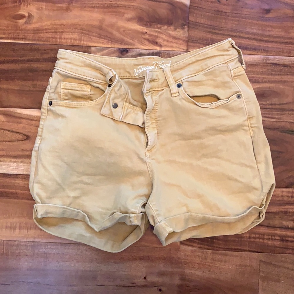 Gold shorts